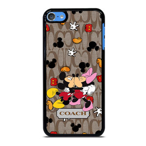 COACH MICKEY MINNIE MOUSE KISS iPod Touch 7 Case Cover COACH MICKEY MINNIE MOUSE KISS iPod Touch 7 Case Cover