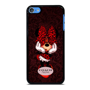 COACH MINNIE MOUSE NEW YORK iPod Touch 7 Case Cover COACH MINNIE MOUSE NEW YORK iPod Touch 7 Case Cover