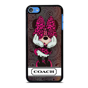 COACH NEW YORK MINNIE MOUSE CUTE iPod Touch 7 Case Cover COACH NEW YORK MINNIE MOUSE CUTE iPod Touch 7 Case Cover