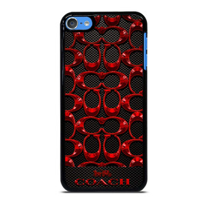 COACH NEW YORK CARBON iPod Touch 7 Case Cover COACH NEW YORK CARBON iPod Touch 7 Case Cover