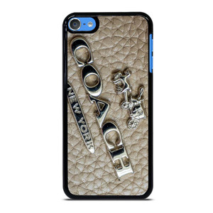 COACH NEW YORK LOGO ON LEATHER iPod Touch 7 Case Cover