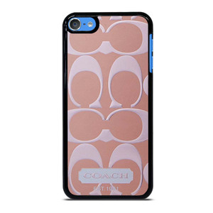 COACH NEW YORK PINK PATTERN iPod Touch 7 Case Cover