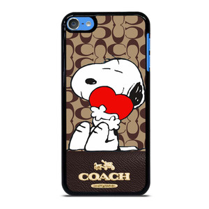 COACH NEW YORK SNOOPY iPod Touch 7 Case Cover COACH NEW YORK SNOOPY iPod Touch 7 Case Cover