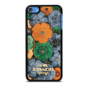 COACH NEW YORK TEA ROSE iPod Touch 7 Case Cover