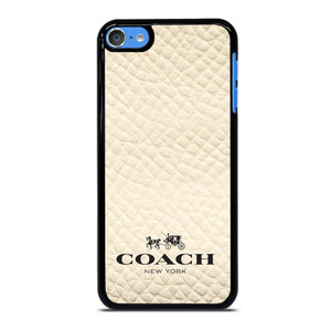 COACH NEW YORK WHITE iPod Touch 7 Case Cover COACH NEW YORK WHITE iPod Touch 7 Case Cover