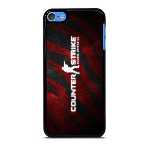 COUNTER STRIKE CSGO LOGO RED iPod Touch 7 Case Cover COUNTER STRIKE CSGO LOGO RED iPod Touch 7 Case Cover