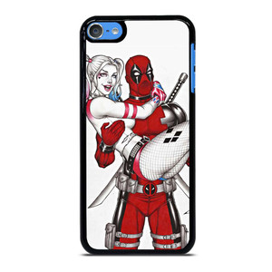 DEADPOOL HARLEY QUINN CARTOON iPod Touch 7 Case Cover