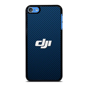 DJI DRONE CAMERA BLUE CARBON iPod Touch 7 Case Cover DJI DRONE CAMERA BLUE CARBON iPod Touch 7 Case Cover
