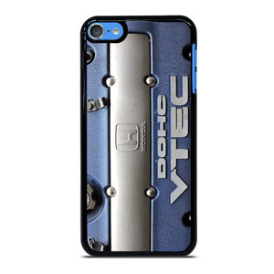 DOHC VTEC HONDA ENGINE BLUE iPod Touch 7 Case Cover DOHC VTEC HONDA ENGINE BLUE iPod Touch 7 Case Cover