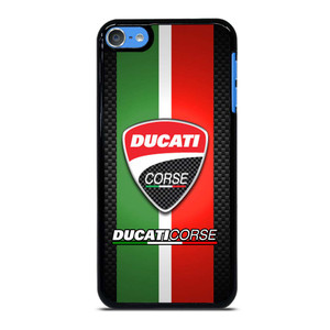 DUCATI CORSE CARBON LOGO iPod Touch 7 Case Cover DUCATI CORSE CARBON LOGO iPod Touch 7 Case Cover