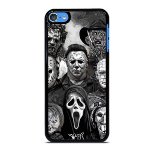 FAMOUS HORROR COLLAGE iPod Touch 7 Case Cover FAMOUS HORROR COLLAGE iPod Touch 7 Case Cover