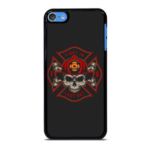 FIREFIGHTER FIREMAN SKULL LOGO iPod Touch 7 Case Cover