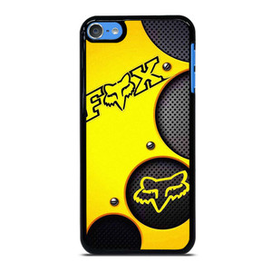 FOX RACING YELLOW METAL iPod Touch 7 Case Cover