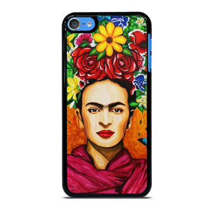 FRIDA KAHLO FLORAL ART iPod Touch 7 Case Cover