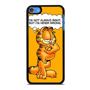 GARFIELD LAZY CAT QUOTE iPod Touch 7 Case Cover