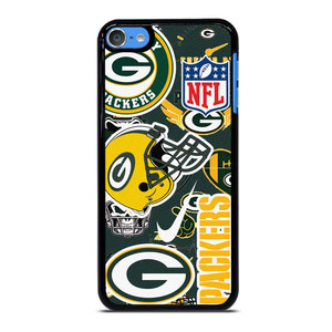 GREEN BAY PACKERS NFL STICKER BOMB iPod Touch 7 Case Cover