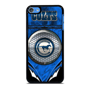 INDIANAPOLIS COLTS METAL LOGO iPod Touch 7 Case Cover