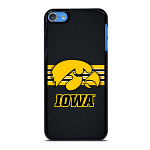 IOWA HAWKEYES STRIPE LOGO iPod Touch 7 Case Cover