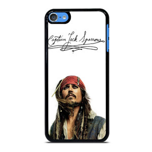 JACK SPARROW SIGNATURE PIRATES OF THE CARIBBEAN  iPod Touch 7 Case Cover