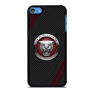 JAGUAR CARBON STRIPE LOGO iPod Touch 7 Case Cover