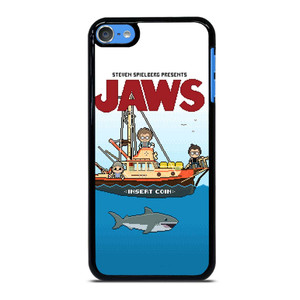 JAWS LOGO 8 BIT iPod Touch 7 Case Cover