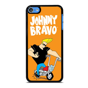 JOHNNY BRAVO CARTOON RIDING BIKE iPod Touch 7 Case Cover