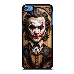JOKER FACE WOOD iPod Touch 7 Case Cover