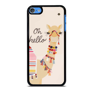 KATE SPADE CAMEL OH HELLO iPod Touch 7 Case Cover