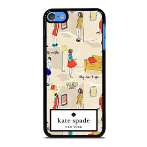 KATE SPADE NEW YORK COMIC iPod Touch 7 Case Cover KATE SPADE NEW YORK COMIC iPod Touch 7 Case Cover