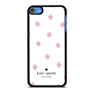 KATE SPADE NEW YORK PINK STRAWBERRY iPod Touch 7 Case Cover KATE SPADE NEW YORK PINK STRAWBERRY iPod Touch 7 Case Cover