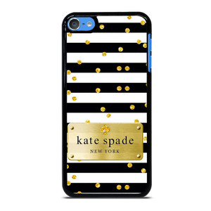 KATE SPADE POLKADOTS GOLD iPod Touch 7 Case Cover KATE SPADE POLKADOTS GOLD iPod Touch 7 Case Cover