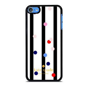 KATE SPADE STRIPE POLKADOTS iPod Touch 7 Case Cover KATE SPADE STRIPE POLKADOTS iPod Touch 7 Case Cover