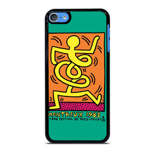 KEITH HARING MONTREUX 1983 iPod Touch 7 Case Cover