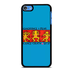 KEITH HARING SILENCE DEATH iPod Touch 7 Case Cover