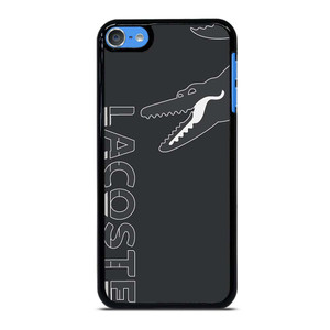 LACOSTE CROCODILE ALL BLACK iPod Touch 7 Case Cover