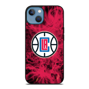 LOS ANGELES CLIPPERS BASKETBALL NBA FIRE iPhone 13 Case Cover LOS ANGELES CLIPPERS BASKETBALL NBA FIRE iPhone 13 Case Cover