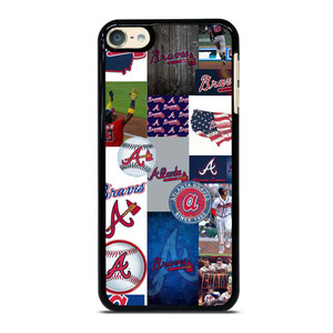ATLANTA BRAVES COLLAGE WALL iPod Touch 6 Case Cover ATLANTA BRAVES COLLAGE WALL iPod Touch 6 Case Cover
