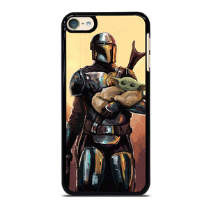 BABY YODA AND THE MANDALORIAN STAR WARS ART iPod Touch 6 Case Cover BABY YODA AND THE MANDALORIAN STAR WARS ART iPod Touch 6 Case Cover