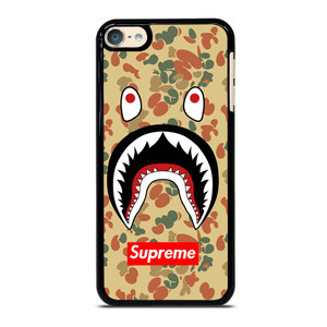 BAPE CAMO SHARK SUPREME iPod Touch 6 Case Cover BAPE CAMO SHARK SUPREME iPod Touch 6 Case Cover