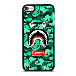 CAMO BATHING APE SUPREME GREEN iPod Touch 6 Case Cover