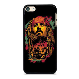 CAPTAIN JACK PIRATES OF THE CARIBBEAN ART iPod Touch 6 Case Cover CAPTAIN JACK PIRATES OF THE CARIBBEAN ART iPod Touch 6 Case Cover