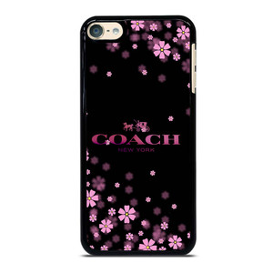 COACH FLOWERS PURPLE iPod Touch 6 Case Cover COACH FLOWERS PURPLE iPod Touch 6 Case Cover