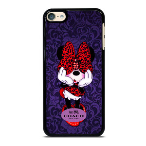 COACH MINNIE MOUSE PURPLE iPod Touch 6 Case Cover