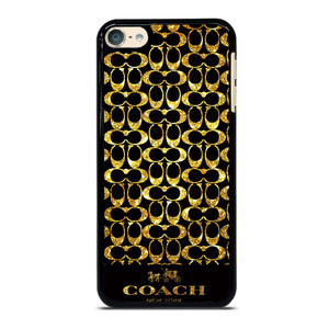 COACH NEW YORK GOLD iPod Touch 6 Case Cover COACH NEW YORK GOLD iPod Touch 6 Case Cover
