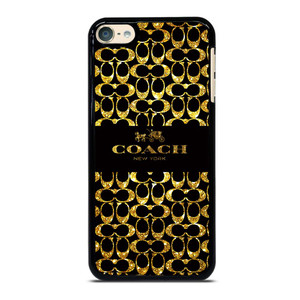 COACH NEW YORK GOLDEN iPod Touch 6 Case Cover COACH NEW YORK GOLDEN iPod Touch 6 Case Cover