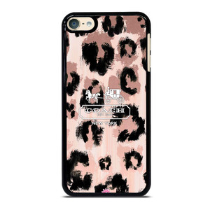 COACH NEW YORK LEOPARD SKIN iPod Touch 6 Case Cover COACH NEW YORK LEOPARD SKIN iPod Touch 6 Case Cover