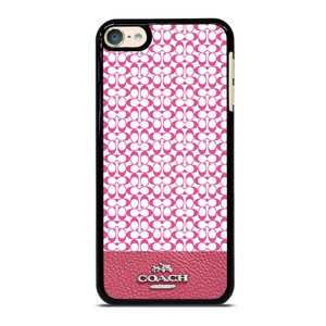 COACH NEW YORK PINK iPod Touch 6 Case Cover COACH NEW YORK PINK iPod Touch 6 Case Cover