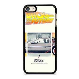 DELOREAON CAR BACK TO THE FUTURE iPod Touch 6 Case Cover DELOREAON CAR BACK TO THE FUTURE iPod Touch 6 Case Cover