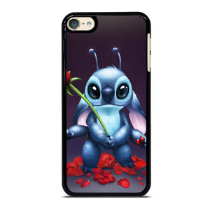 DISNEY STITCH AND ROSE FLOWER iPod Touch 6 Case Cover