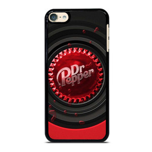 DR PEPPER SODA RED BLACK iPod Touch 6 Case Cover